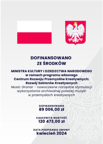 Plakat Dofinansowanie CRPK 2024